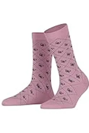 Burlington Butterflies W So algodón estampados 1 par, Calcetines Mujer, , 36-41