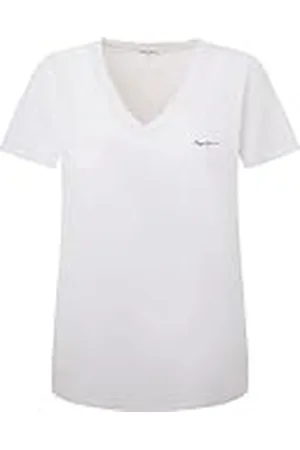 Pepe Jeans Lorette V Neck Camiseta para Mujer, , L
