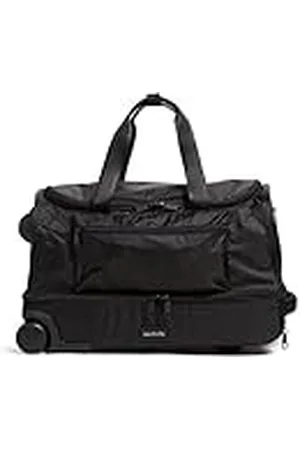 Vera Bradley Bolsa de Lona Plegable Ripstop reciclada para Mujer, Color Negro, Talla única, , Talla única, Bolsa de Lona Plegable Ripstop reciclada