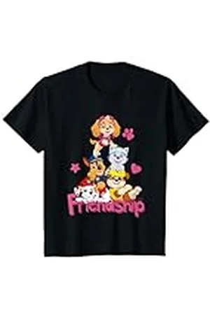 Paw Patrol Niños - Marshall Rubble Chase Skye Everest Friendship Camiseta