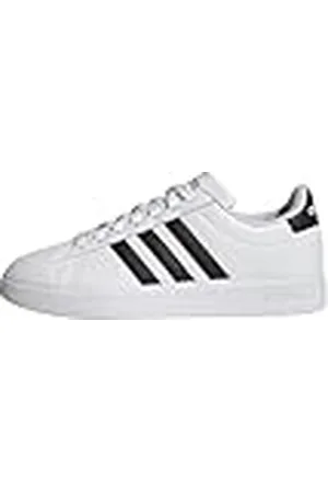 adidas Grand Cloudfoam Lifestyle Court Comfort Shoes, Zapatos Mujer, Cloud White/Core Black/Core Black, 40 2/3 EU