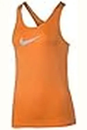 Nike W NP Cl Tank Top sin Mangas, Mujer, Naranja (Peach Cream/Blanco), S