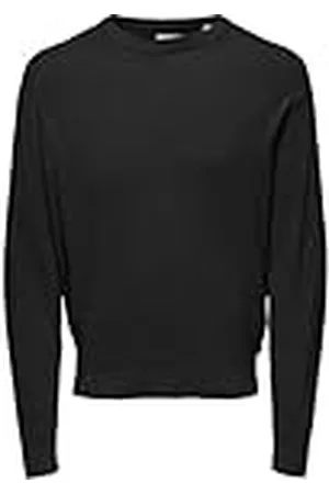 Only & Sons Onstony DS 12 LS Waffle Crew Knit Jersey de Punto, , S para Hombre