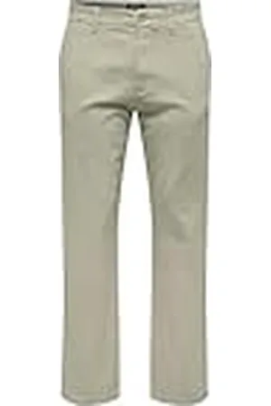 Only & Sons Onsedge-ed Loose Pant 4894 Pantalones, Color Caqui Vintage, 30W / 32L para Hombre