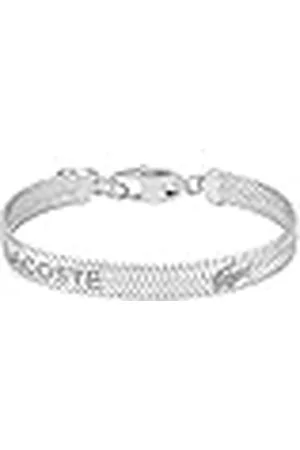 Lacoste GRIT Collection 2040379 - Pulsera de cadena de acero inoxidable para hombre, talla única, Acero inoxidable, No es una piedra preciosa