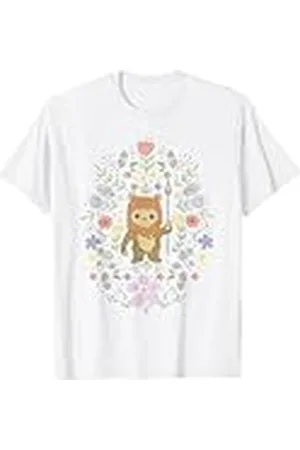 STAR WARS Cute Ewok Spring Flowers Pastel Color Big Logo Camiseta