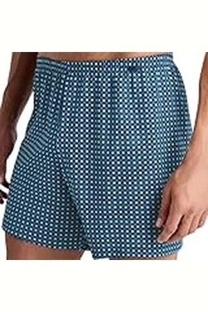 Calida Prints bóxer de Punto sin bragueta para Hombre, con Cintura recubierta de Tejido, de algodón 100%.