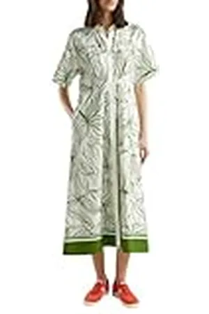 Benetton Vestito 4lmadv08c Vestido, , XL Mujeres