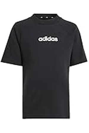 adidas Unisex niños Essentials Linear Logo T-Shirt, , 7-8 Years