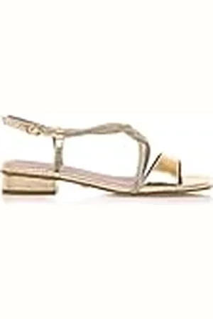 Maria Mare Sandalias Planas Mujer CASIT 68523 | Oro | Cód. 60454 | Hebilla