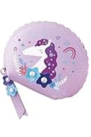 Janod Monedero Unicornio - Monedero para Niña - Bolsas para Monedas de Imitación de Cuero - Estuche para Joyas con Cierre de Cremallera - Moda y Accesorios - A Partir de 6 Años - J08937