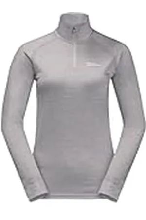 Jack Wolfskin Sudadera para Mujer Alpspitze Medium Grey Heather, XL