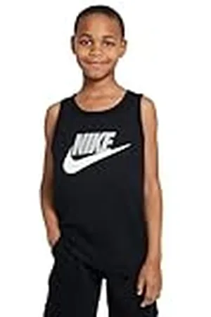 Nike Sportswear HM5843-010 - Camiseta de Tirantes para niños Mayores, Talla L, Color