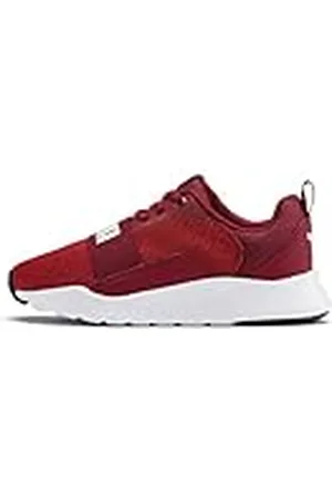 PUMA Wired Knit PS, Zapatillas de Running Unisex Niños, Rojo (Rhubarb White 07), 32 EU