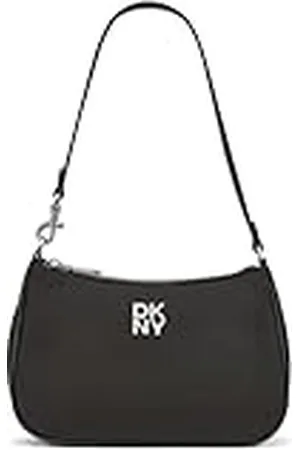 DKNY Jenny Top Zip Shoulder Bag, 100% poliéster con Ribete de Poliuretano Mujeres