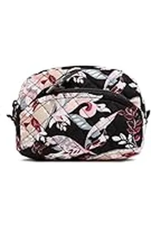 Vera Bradley Sac de Voyage en Coton Recyclé Overnight Duffel para Mujer, Talla única, , Talla única, Mini Bolsa organizadora de Maquillaje de algodón