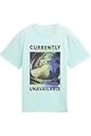TOM TAILOR 1046358 Camiseta, 38233-Bleached Aqua, 152 para Niños