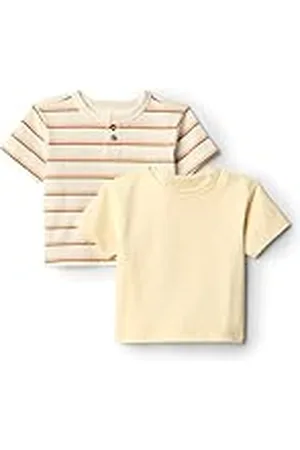Amazon X Sofia Grainge Camisetas de Manga Corta Bebé Niño, Pack de 2, , 0-3 Meses