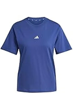 adidas Mujer Essentials Small Logo Cotton T-Shirt, , M