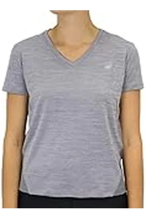 Nike W Nk Miler Top Vneck Camiseta de Manga Corta, Mujer, , XS