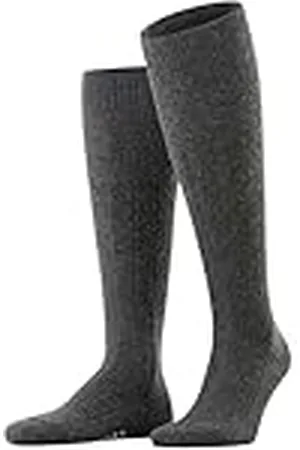 Falke Lhasa Rib M Kh lana cachemira lisos 1 par, Calcetines largos Hombre, , 43-46