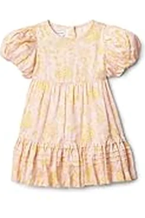 Amazon X Sofia Grainge Vestido con Mangas abullonadas Bebé Niña, , 18 Meses
