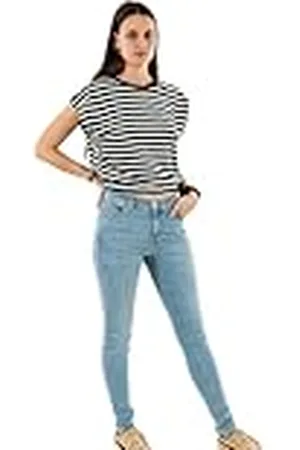 ONLY Onlmay S/S Cropped Top Box Jrs, , L para Mujer