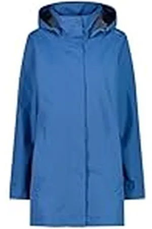 CMP Chaqueta de lluvia antiroturas para mujer con capucha extraíble chaqueta de lluvia para mujer