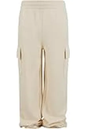 Urban classics Uck6857-girls Baggy Light Terry Sweat Pants Pantalones, Arena Blanca, 146-152 para Niñas