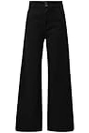 QS by s.Oliver 2140933 Jeans Suri Pantalones Anchos Wide Leg, , 38 para Mujer