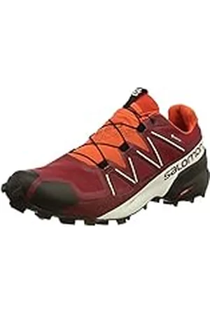 Salomon SPEEDCROSS GORE-TEX Zapatillas de Trail Running para Hombre, Biking Red / White / Black, 46 2/3 EU
