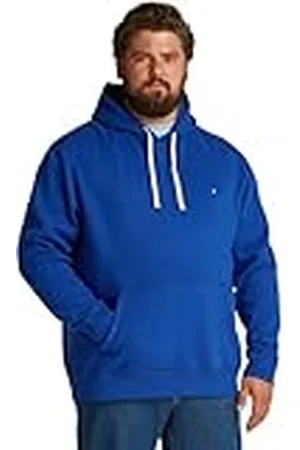 Tommy Hilfiger Hoodie Hombre Essential Fleece con capucha, Azul (Wedge Blue), 4XL