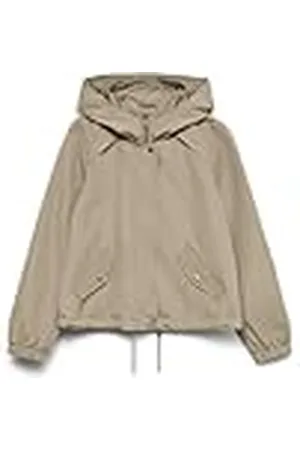 VERO MODA Vmzoa Noos-Parka Corta, Crema Irlandesa, M para Mujer