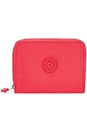 Kipling Money Love Billetera Mediana, (Rojo)
