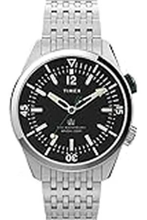 Timex Reloj Analógico para Hombres de Cuarzo con Correa en Acero Inoxidable TW2V49700