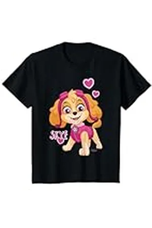 Paw Patrol Niños - Skye Corazones Camiseta