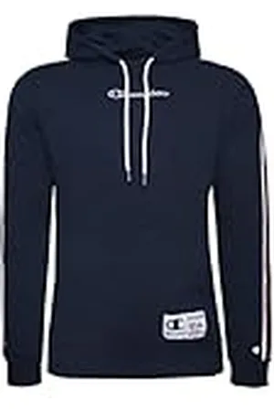 Champion Sudadera con Capucha Hombre Azul Marino