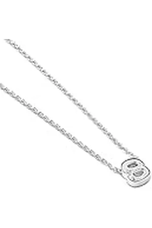 Luxenter Collar Alphabet acabado plata - Letra S