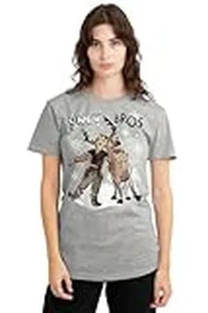 Disney Mandarin creative ltd Frozen Sven and Kristoff Snow Bros Ladies T Shirt, Athletic Heather Camiseta, , XXL para Mujer