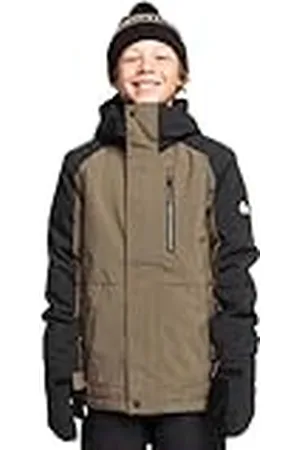 Quiksilver Mission Block Youth Jk Snow Jacket para Niño - - 16 Años