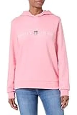 GANT Reg Shield Hoodie Sudadera con Capucha, , M Mujeres