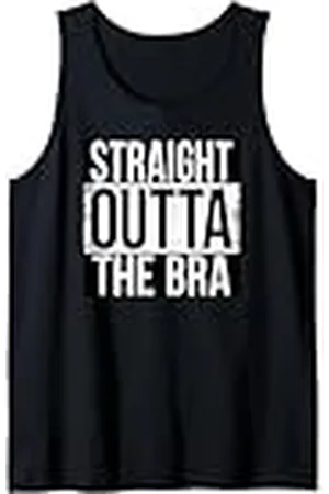 Straight Outta Words RECTO FUERA DEL SUJETADOR Camiseta sin Mangas