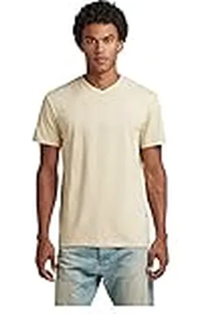 G-Star Para Hombre Camiseta Base-S V-Neck, , XS