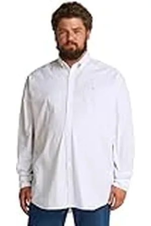Tommy Hilfiger Camisa Hombre Poplin Polka Dot de algodón, Blanco (Optic White / Navy Dot), XXL