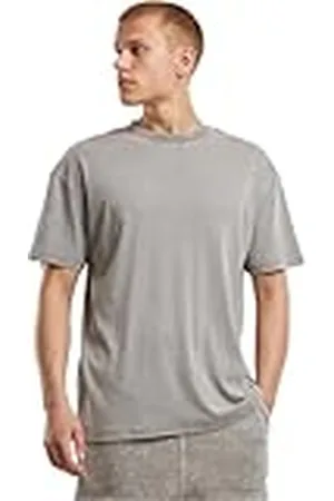 Urban classics Tb7346-washed Rib tee Camiseta, , 5XL Hombres