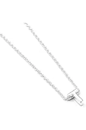 Luxenter Collar Alphabet acabado plata - Letra T