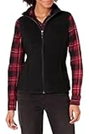Amazon Chaleco en Suave Forro Polar de Corte Clásico (Disponible en Tallas Grandes) Mujer, , XXL