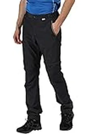 Regatta Leesville Zip-Off II - Pantalón Largo De Senderismo De Tejido Ligero De Secado Rápido Trousers, Hombre, , 40"