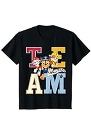Paw Patrol Niños - Marshall Rubble Chase Team Players Camiseta