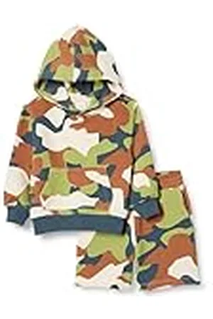 Amazon Conjunto de sudadera con capucha y pantalones Niño, , 9 años